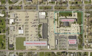 2901 Ohio Blvd, Terre Haute, IN - Vue aérienne vue de carte