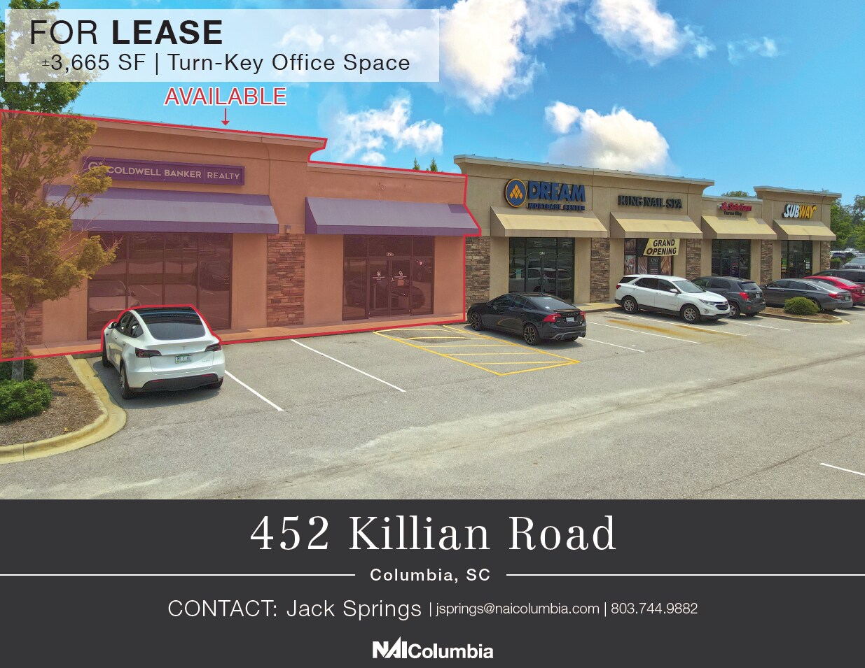 452 Killian Rd, Columbia, SC à louer Photo de l’immeuble– Image 1 sur 3