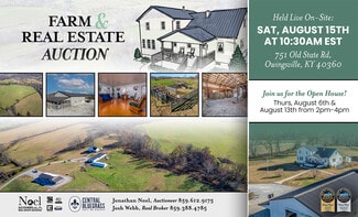 Plus de détails pour 751 Old State Rd, Owingsville, KY - Terrain à vendre