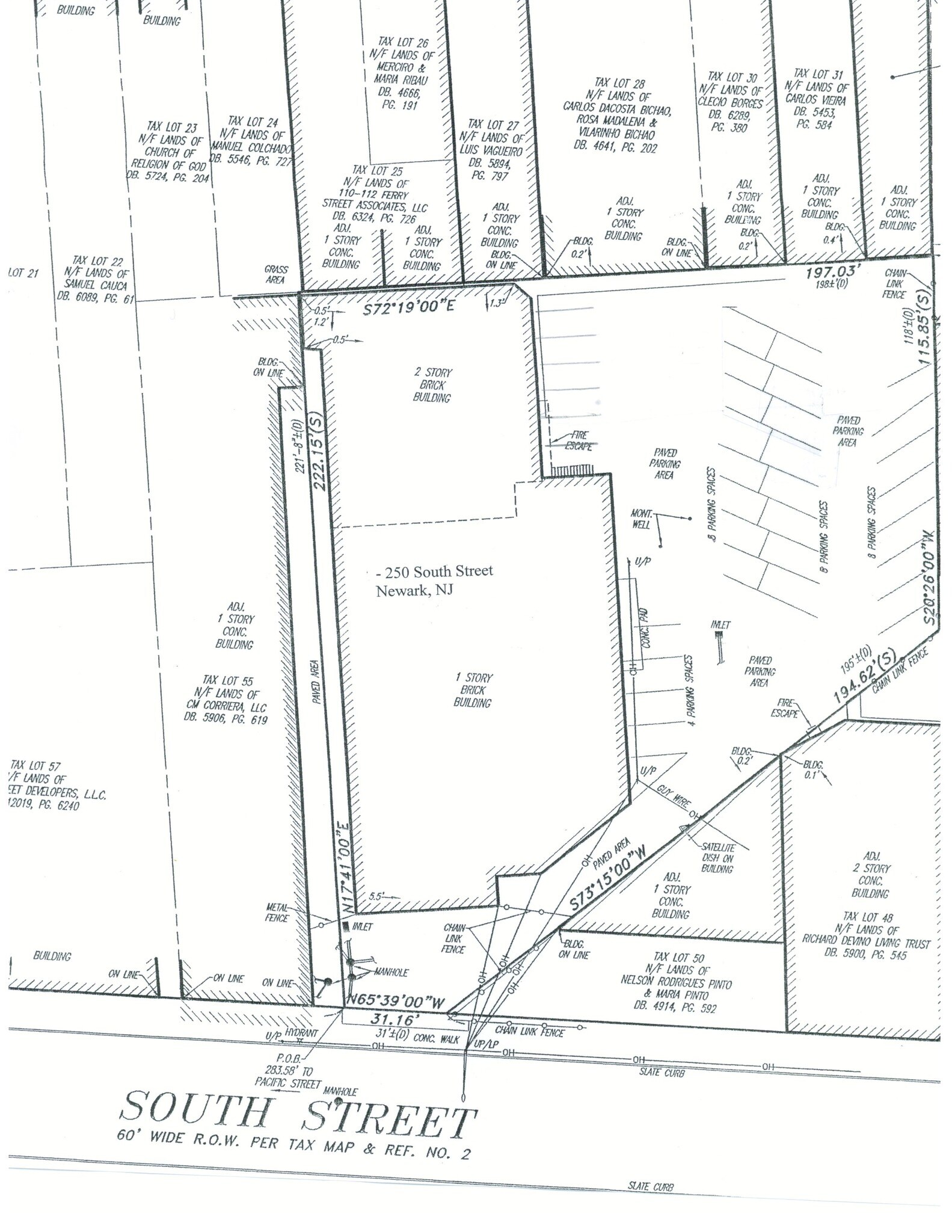 248 South St, Newark, NJ à louer Plan de site– Image 1 sur 1