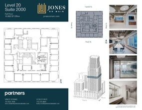 712 Main St, Houston, TX à louer Plan d’étage– Image 1 sur 2