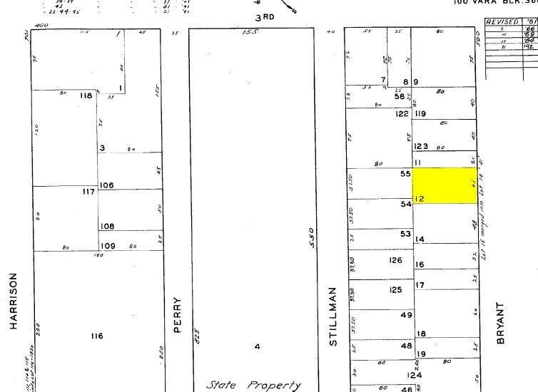 520 Bryant St, San Francisco, CA à louer - Plan cadastral – Image 2 sur 2