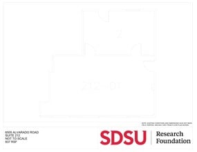 6475 Alvarado Rd, San Diego, CA à louer Plan de site– Image 1 sur 1