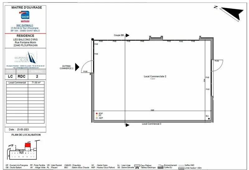Local commercial dans Ploufragan à vendre - Plan d’étage – Image 3 sur 3