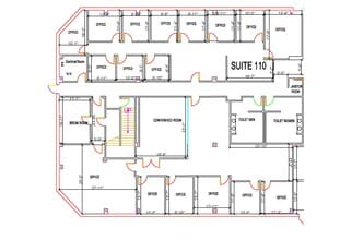 1100 W Campbell Rd, Richardson, TX à louer Plan d’étage– Image 1 sur 1