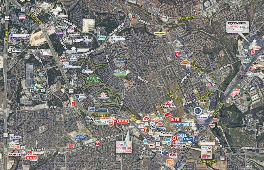 Potranco & Ingram Rd, San Antonio, TX à vendre - Photo de l’immeuble – Image 2 sur 2
