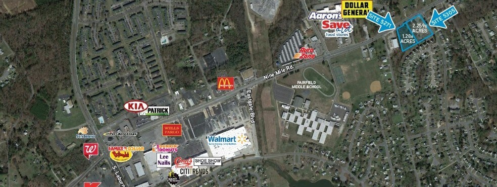 5305 Nine Mile Rd, Richmond, VA à vendre - Photo principale – Image 1 sur 2
