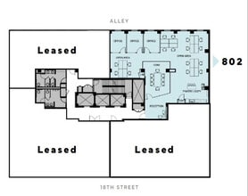 1015 18th St NW, Washington, DC à louer Plan d’étage– Image 1 sur 1