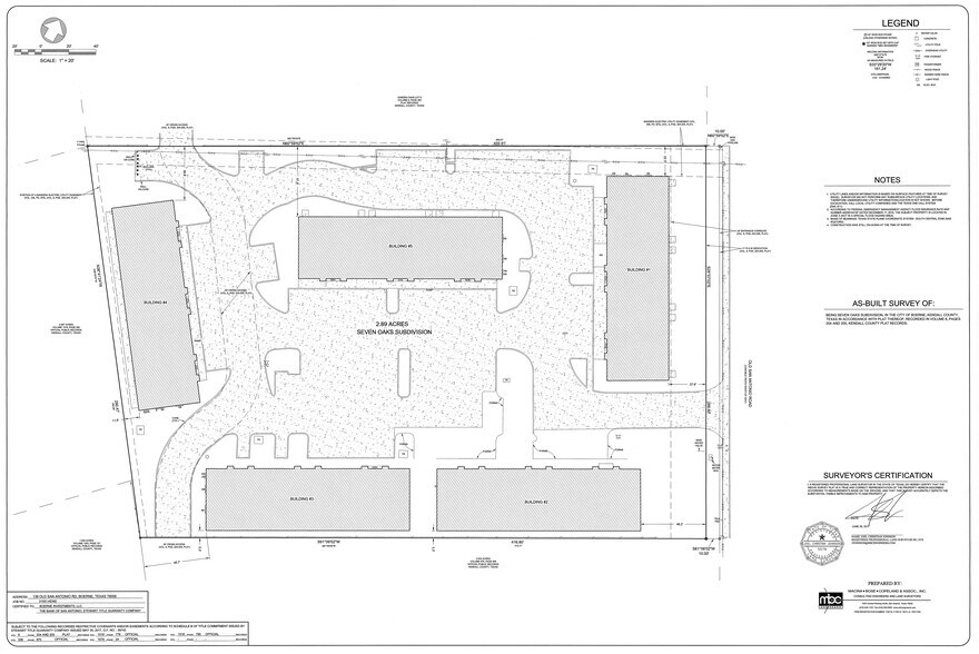 138 Old San Antonio Rd, Boerne, TX à vendre - Plan de site – Image 3 sur 3