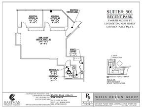 5 Regent St, Livingston, NJ à louer Plan d’étage– Image 1 sur 1