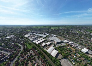 Glaisdale Park Way, Nottingham, NTT - Vue aérienne vue de carte