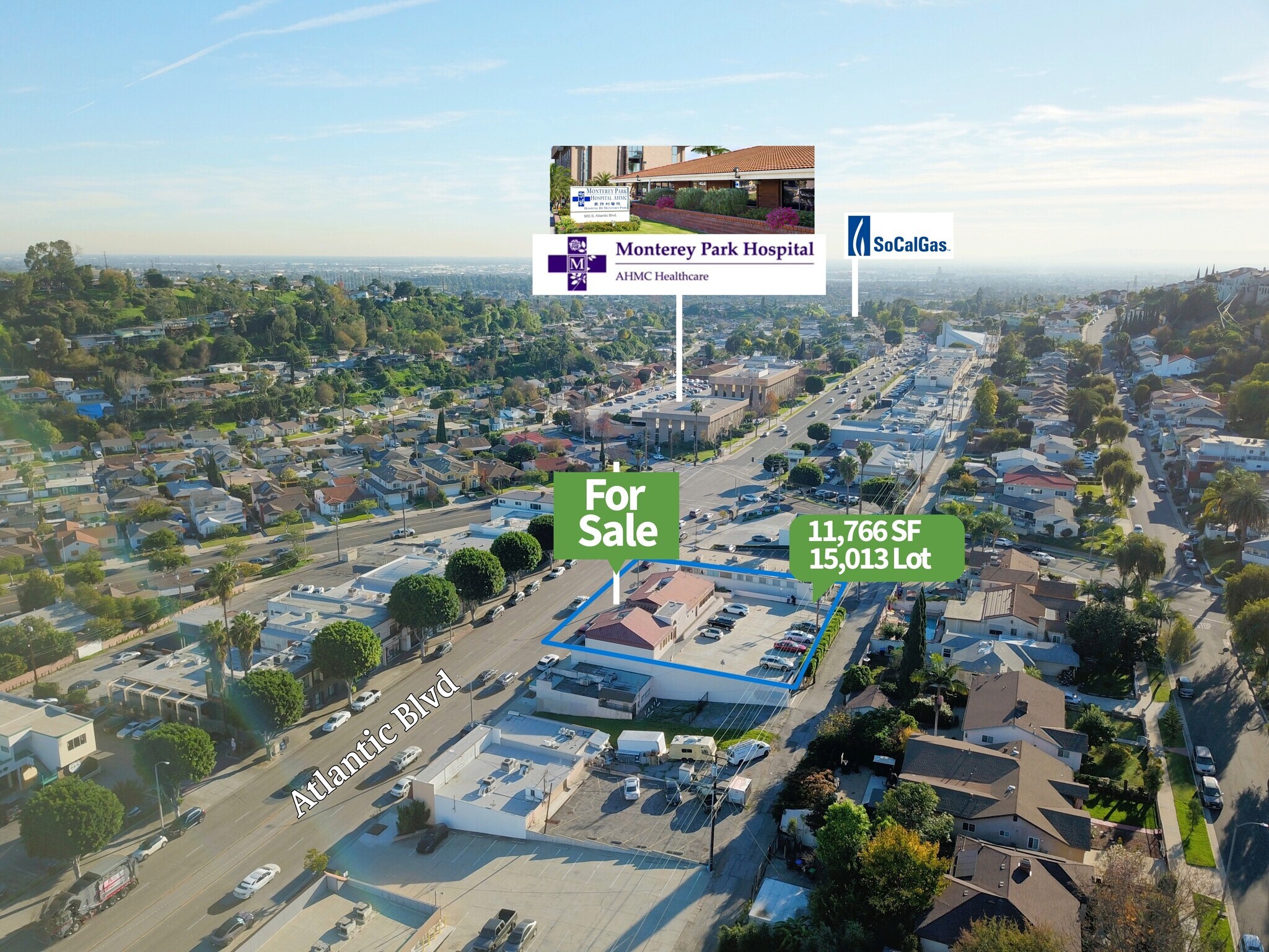 809 S Atlantic Blvd, Monterey Park, CA à vendre Photo principale– Image 1 sur 19