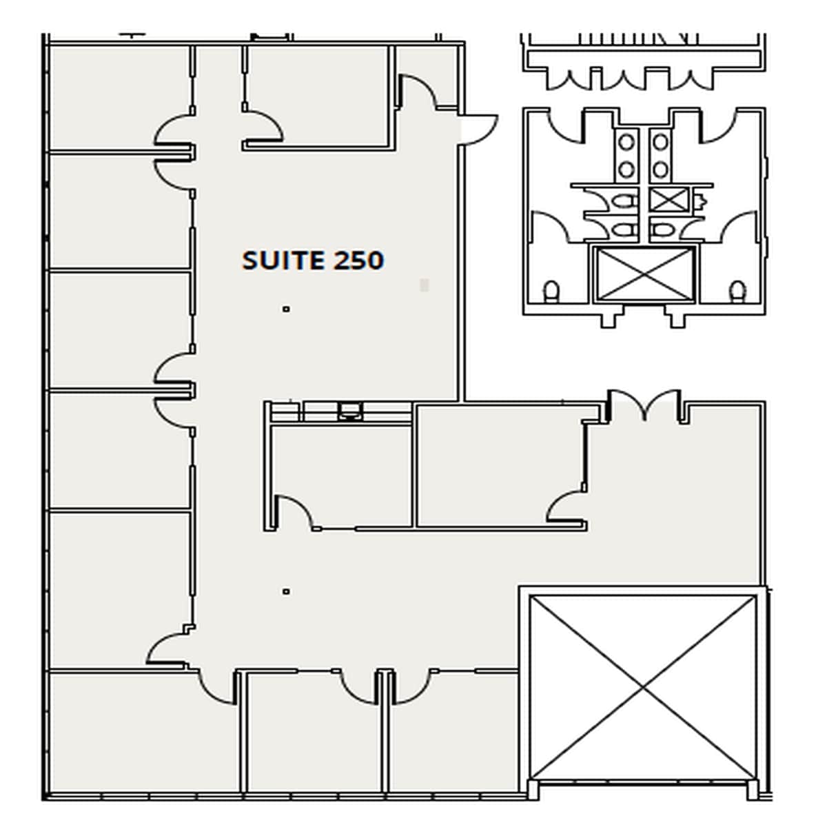12651 High Bluff Dr, San Diego, CA à louer Plan d’étage– Image 1 sur 1