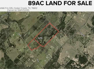 Plus de détails pour 5066 FM 535, Cedar Creek, TX - Terrain à vendre