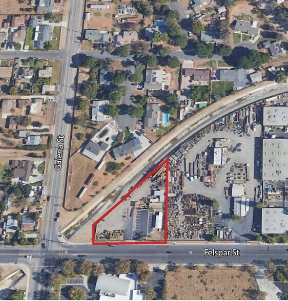 4620 Felspar St, Jurupa Valley, CA à vendre - Aérien – Image 2 sur 6