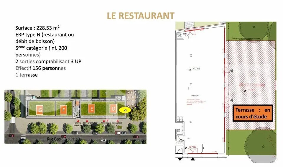 Local commercial dans Brétigny-sur-Orge à louer - Plan d’étage – Image 3 sur 5