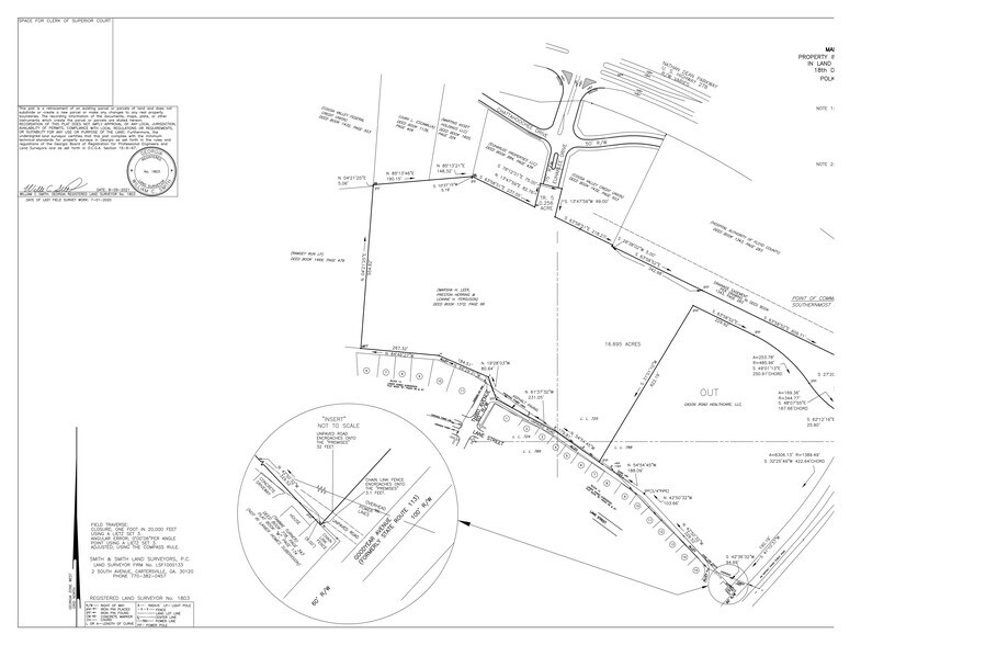 Highway 278, Rockmart, GA à vendre - Plan de site – Image 2 sur 2