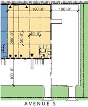 901-915 Avenue S, Grand Prairie, TX à louer Plan d’étage– Image 1 sur 1