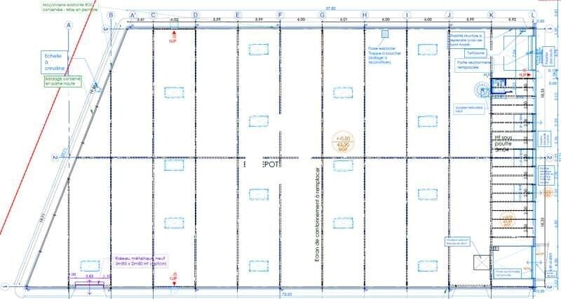 Industriel/Logistique dans Le Blanc-Mesnil à louer - Plan d’étage – Image 2 sur 2