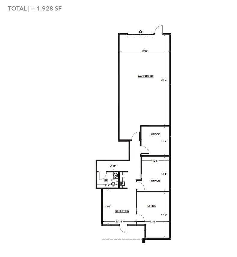 2329 W Mescal St, Phoenix, AZ à louer Plan d’étage– Image 1 sur 2