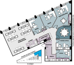1730 Rhode Island Ave NW, Washington, DC à louer Plan d’étage– Image 1 sur 1