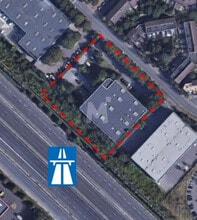 Évry-Courcouronnes, ESS - Vue aérienne  vue de carte