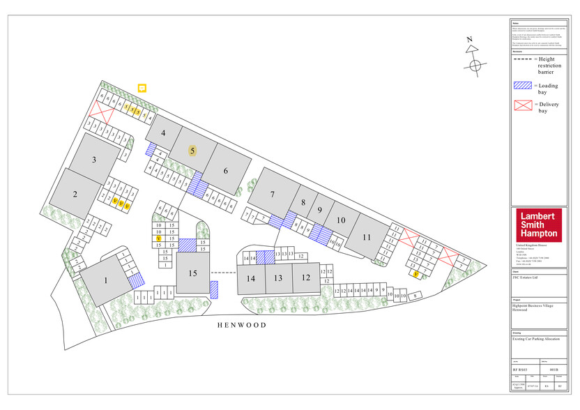 Henwood, Ashford à louer - Plan de site – Image 3 sur 3