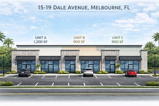 Plus de détails pour 15 & 19 Dale Avenue, Melbourne, FL - Terrain à vendre
