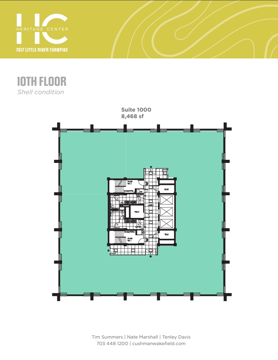 7617 Little River Tpke, Annandale, VA à louer Plan d’étage– Image 1 sur 1