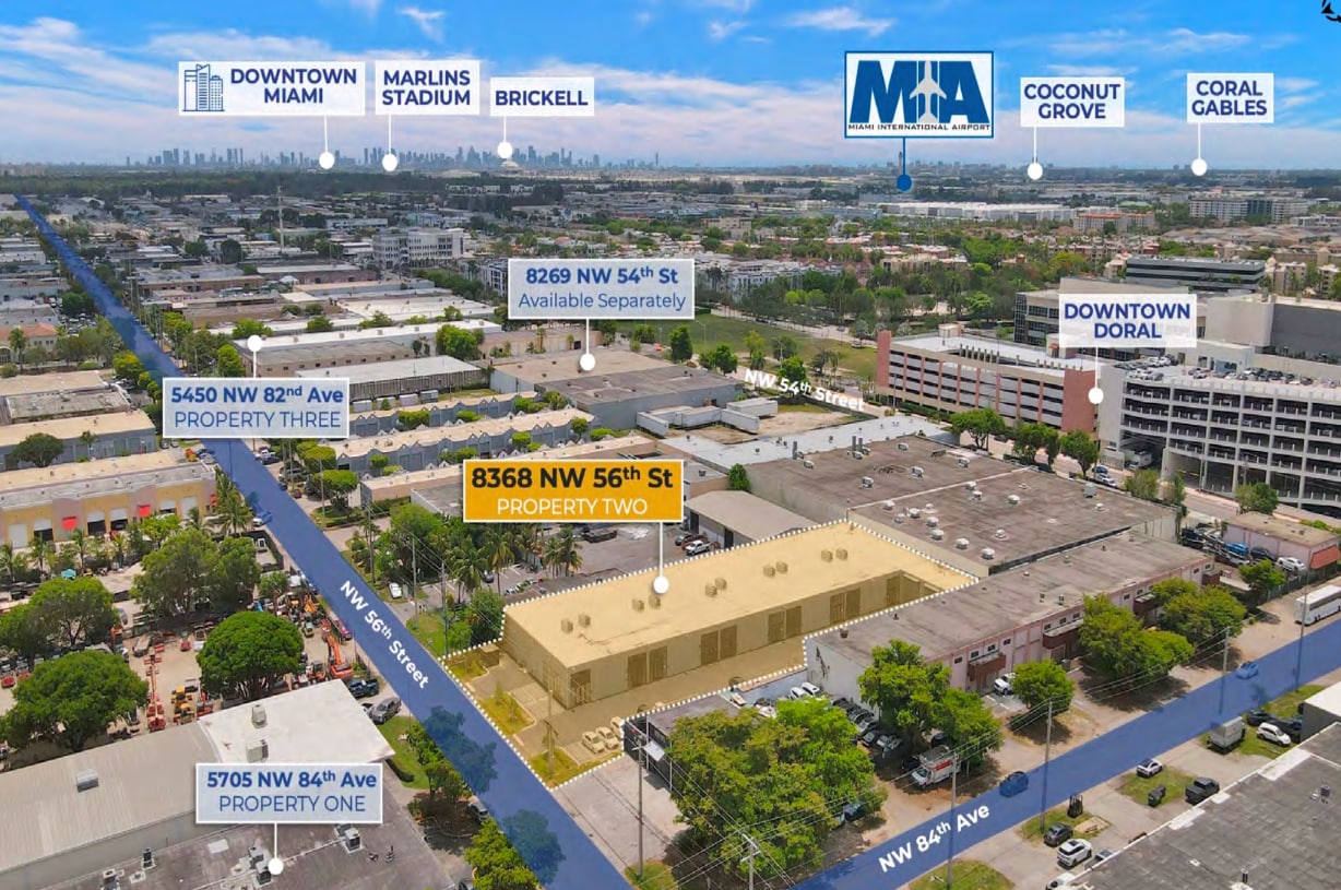 8368-8388 NW 56th St, Miami, FL à louer Aérien– Image 1 sur 3