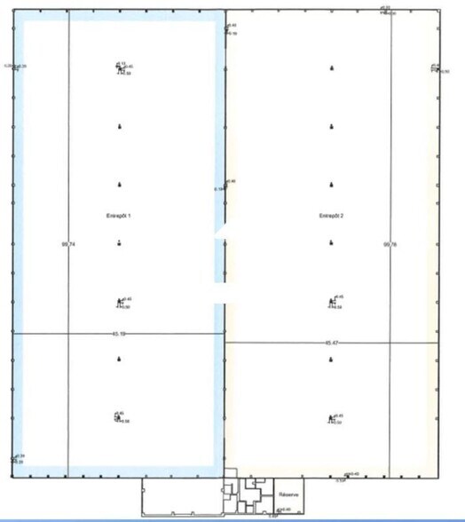 Industriel/Logistique dans Houplines à louer - Plan d’étage – Image 2 sur 2