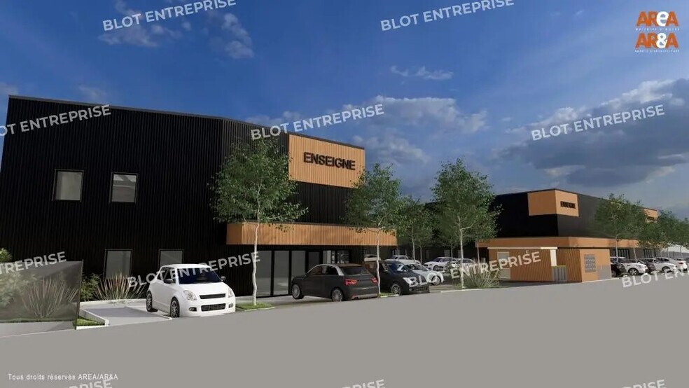 Local d'activités dans La Mézière à vendre - Photo de l’immeuble – Image 2 sur 6