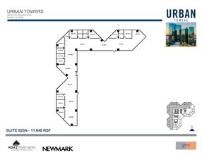 222 W Las Colinas Blvd, Irving, TX à louer Plan d’étage– Image 1 sur 2