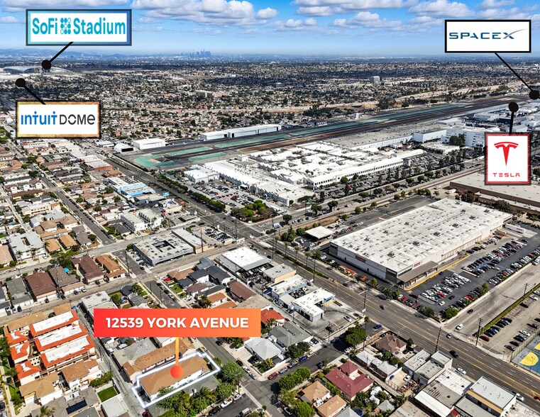 12539 York Ave, Hawthorne, CA à vendre - Photo de l’immeuble – Image 2 sur 14