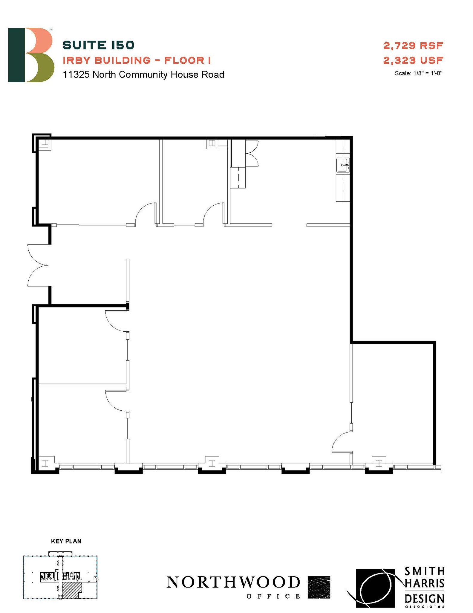 11325 N Community House Rd, Charlotte, NC à louer Plan d’étage– Image 1 sur 1