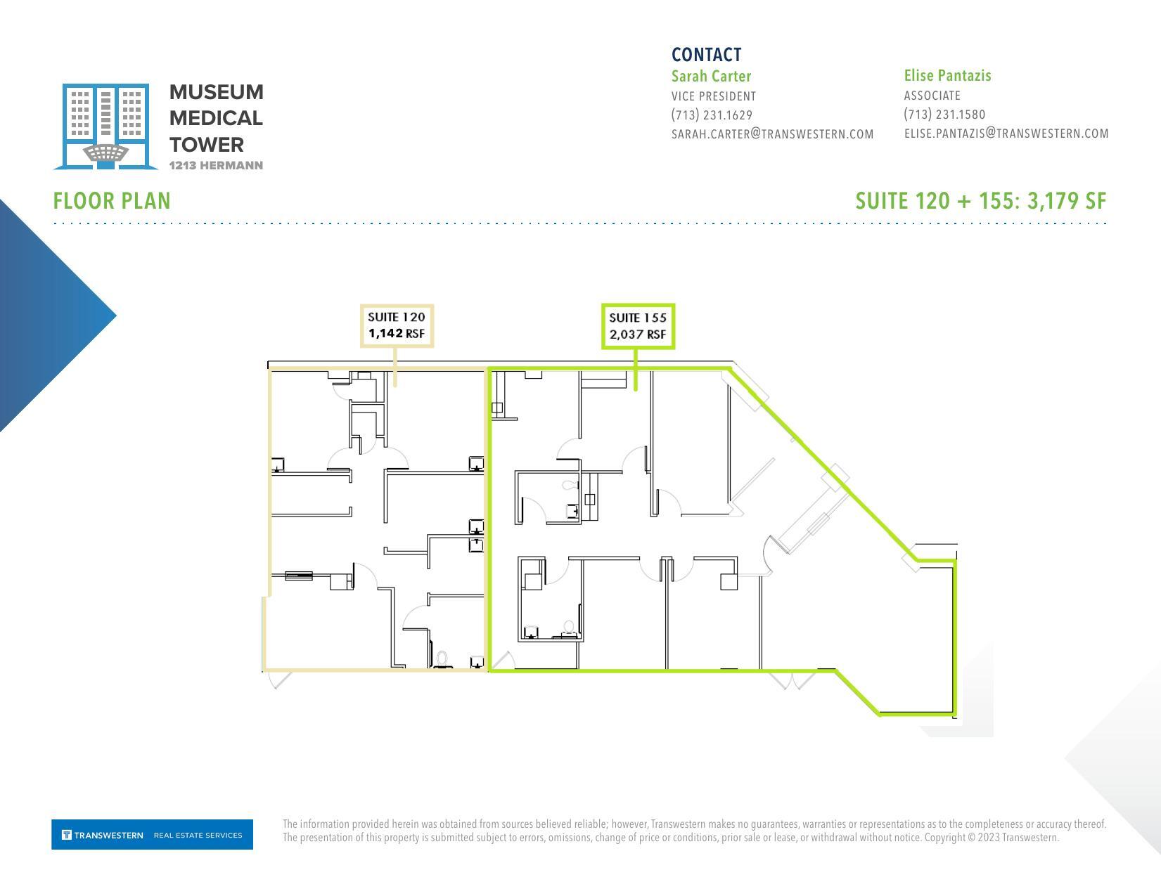 1213 Hermann Dr, Houston, TX à louer Plan d’étage– Image 1 sur 1