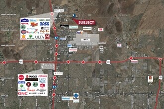 1739 W Parkview Ln, Phoenix, AZ - Vue aérienne  vue de carte