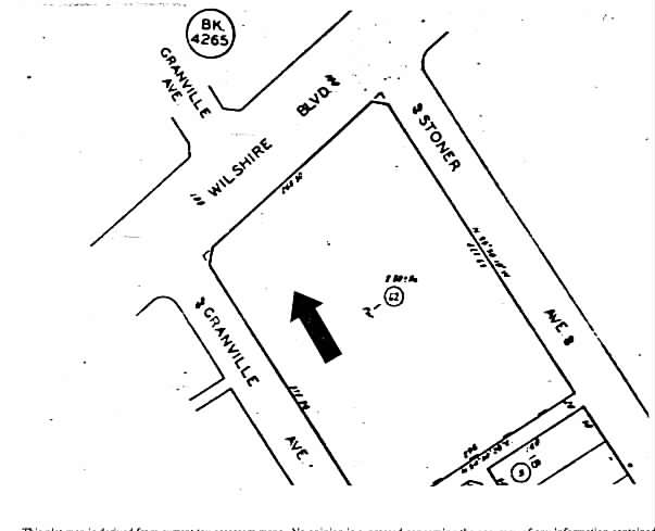 11766 Wilshire Blvd, Los Angeles, CA à louer - Plan cadastral – Image 2 sur 13