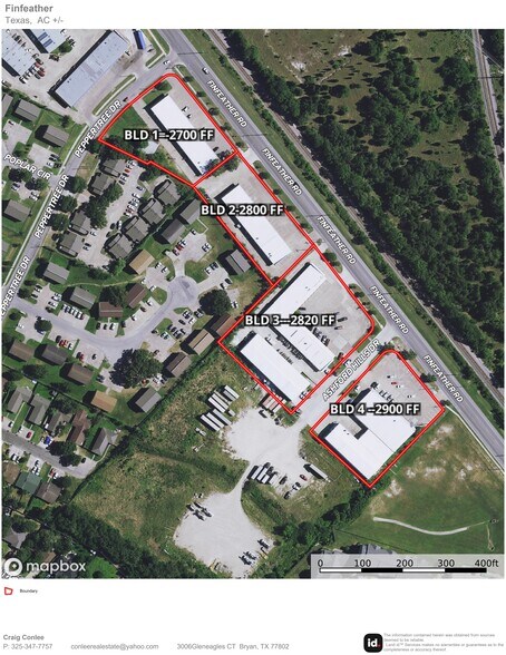 2800 Finfeather Rd, Bryan, TX à vendre - Plan de site – Image 2 sur 2