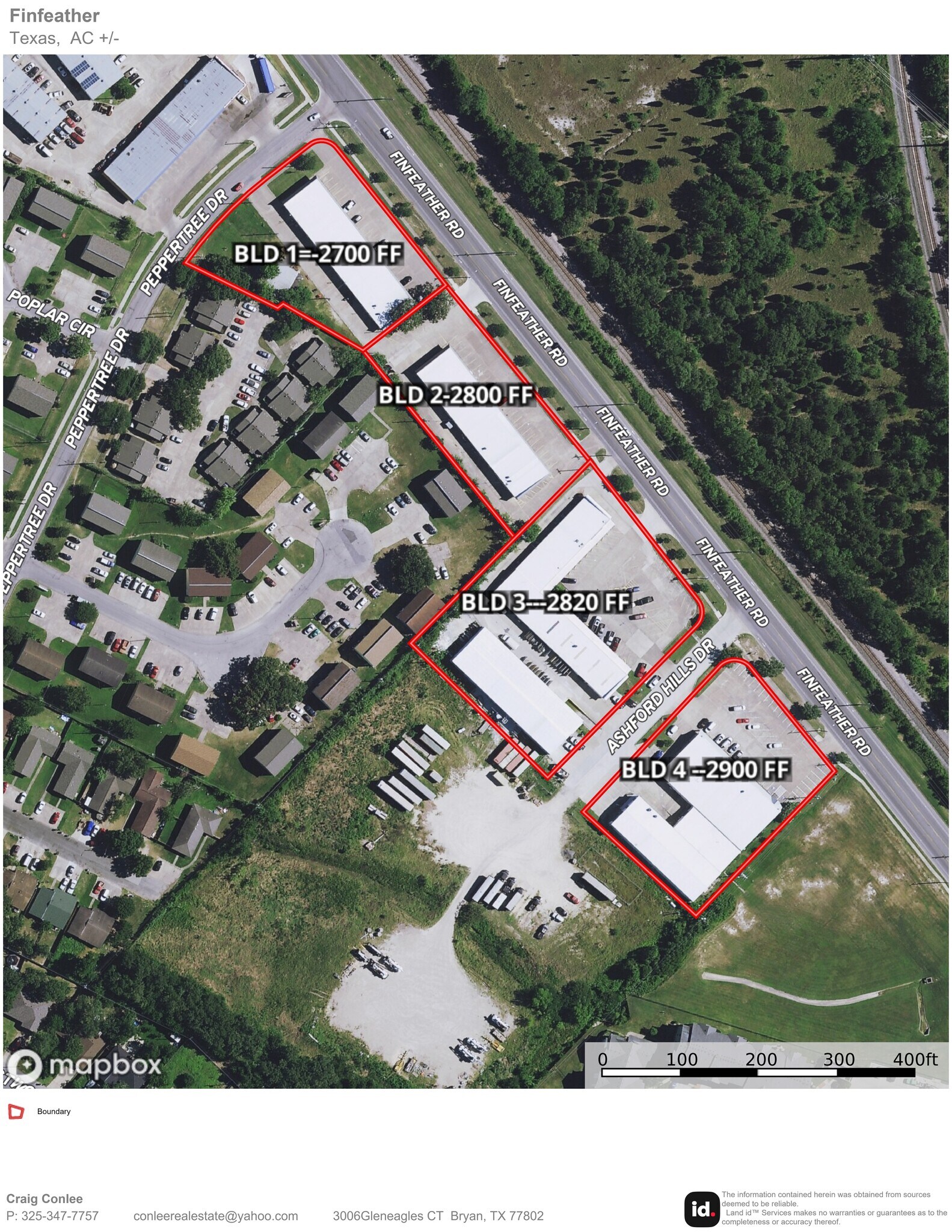 Finfeather Plaza portefeuille de 4 biens à vendre sur LoopNet.fr Aérien– Image 1 sur 24