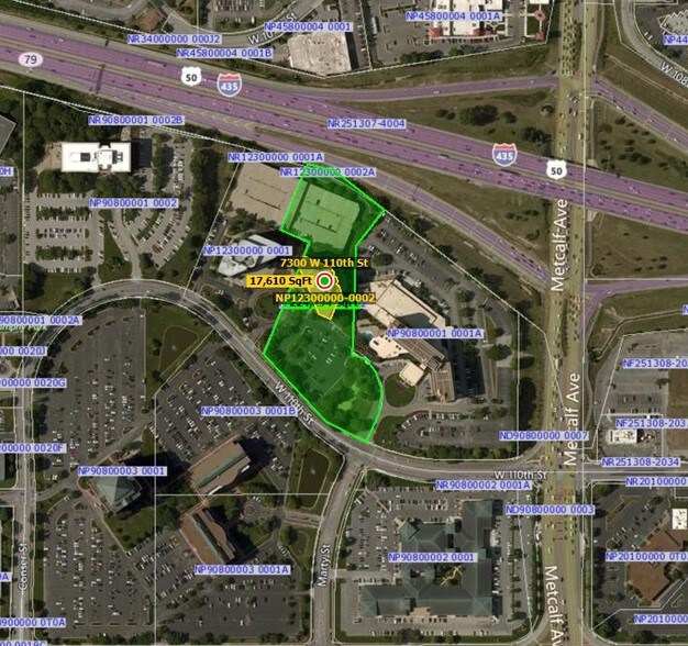 7300 W 110th St, Overland Park, KS à vendre - Plan cadastral – Image 2 sur 29