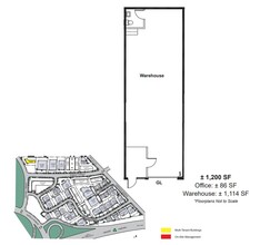 1591 S Sinclair St, Anaheim, CA à louer Plan d’étage– Image 1 sur 1