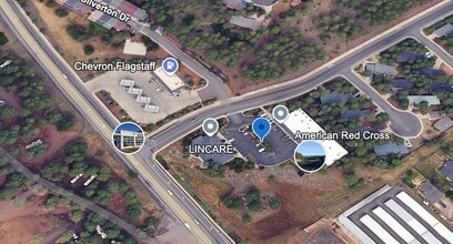 1750 S Railroad Springs Blvd, Flagstaff, AZ - VUE AÉRIENNE  vue de carte