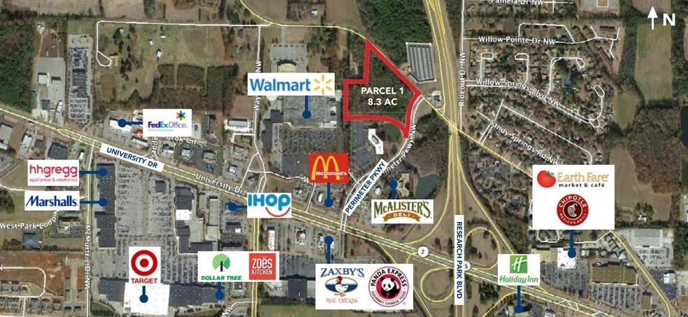Perimeter Pky, Huntsville, AL à vendre - Photo principale – Image 1 sur 3