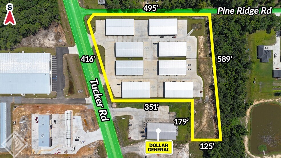 8655 Tucker Rd, Ocean Springs, MS à louer - Photo de l’immeuble – Image 1 sur 3