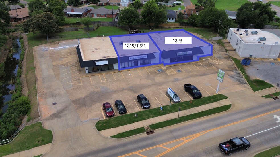 1219-1223 N Broadway Ave, Moore, OK à louer - Aérien – Image 3 sur 5