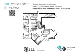 9333 Genesee Ave, San Diego, CA à louer Plan d’étage– Image 1 sur 1