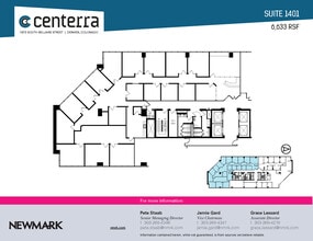 1873 S Bellaire St, Denver, CO à louer Plan d’étage– Image 1 sur 2