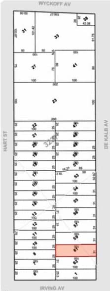 1557 Dekalb Ave, Brooklyn, NY à vendre - Plan cadastral – Image 2 sur 7