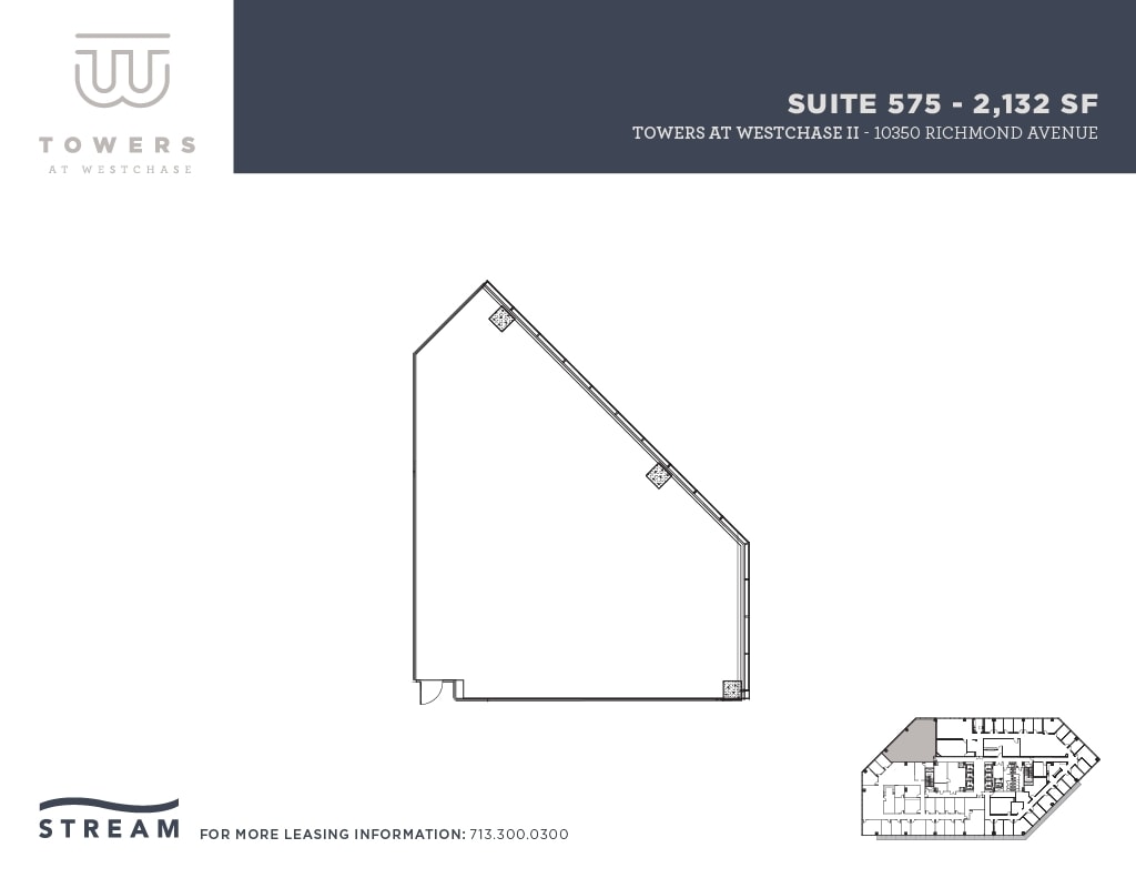 10350 Richmond Ave, Houston, TX à louer Plan d’étage– Image 1 sur 2